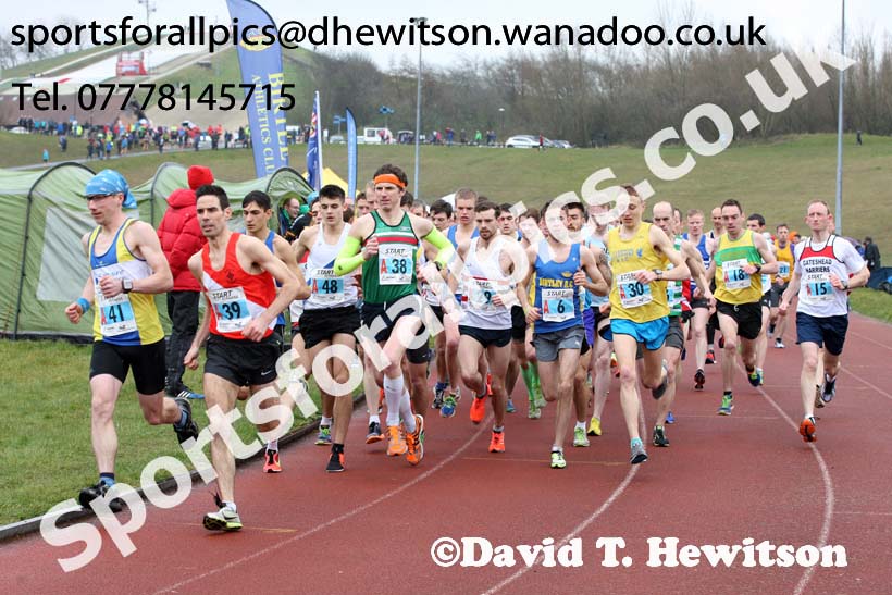 Senior mens Northern 12 Stage Road Relay, Sunderland. Photo: David T. Hewitson/Sports for All Pics